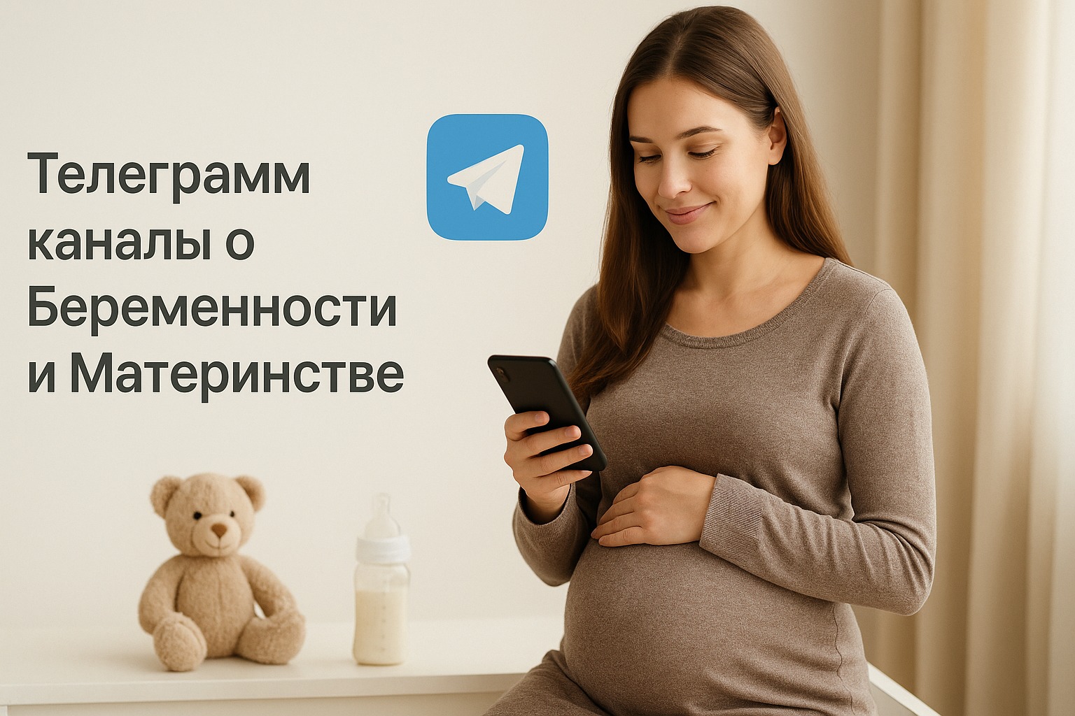 Подборка телеграмм каналов о Беременности и материнстве